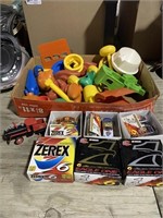 NASCAR cars , engine, plastic toys