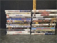 26 NEW AND USED DVDS