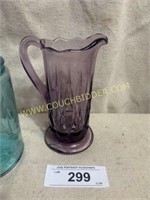 Antique amethyst cream pitcher
