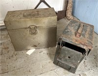 Ammo box and metal box