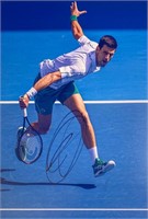 Autograph  Novak Djokovic Photo
