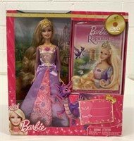 Very Rare New Barbie As Rapunzel w/DVD