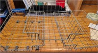 Vintage Wire Desk Tray  - File Basket