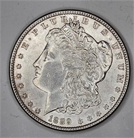 1889 BU Morgan Silver Dollar