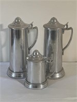 3 Beer mugs - engraved Kappa Epsilon