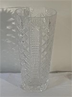 Crystal vase - 12 inches tall