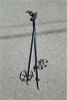 Vintage or antique ski poles