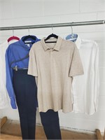 ASSORTED MENS CLOTHING SIZE SMALL AND MEDIUM