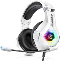 (N) Ozeino Stereo Gaming Headset for PS4 PS5 PC Ga