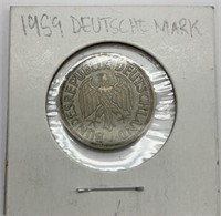 1959 Deutsche Mark Coin