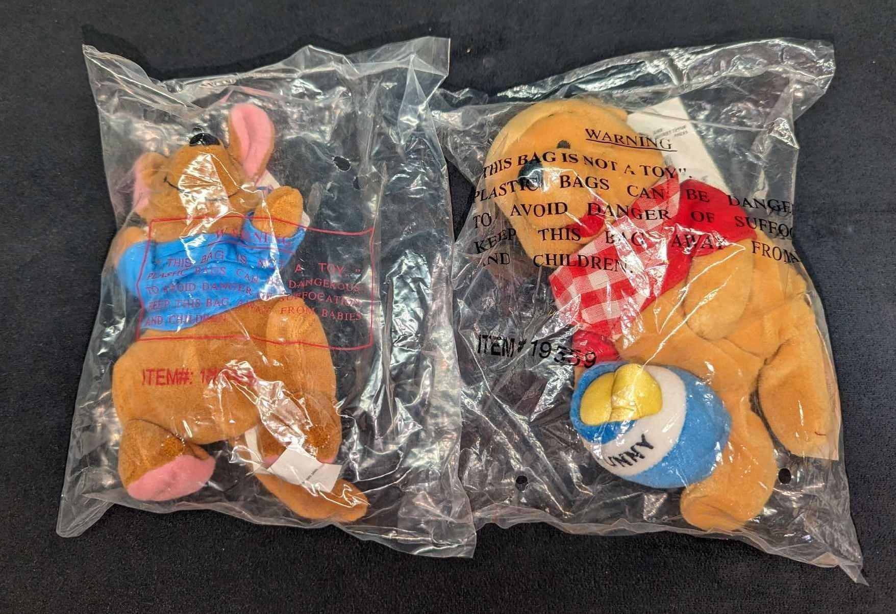 Disney Winnie The Pooh Roo & Picnic Pooh Bean Bags