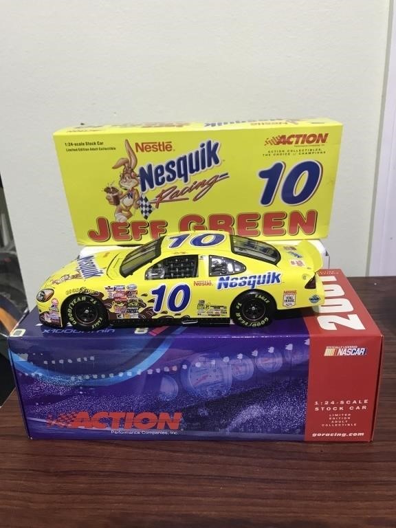 NEW NASCAR 1:24 Diecast  ACTION 2001 #10  JEFF