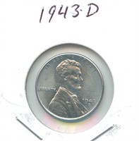 1943-D Steel Lincoln Cent
