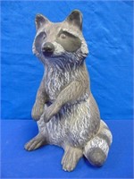 Hand Painted Ceramic Raccoon