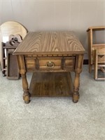 End table with storage, matches lots 16 & 24