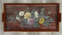 Wooden Toll Painted Serving Tray