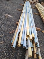 Miscellaneous PVC Pipes Aprx. 20'L