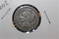 1872 Three Cent Nickel