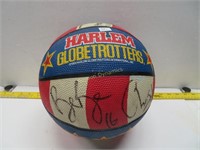 Harlem Globetrotters Autographed Basketball