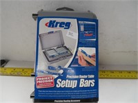 Kreg Precision Router Table Setup Bars