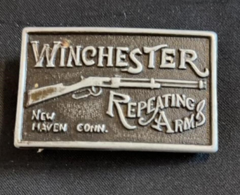 Winchester, repeating and arm belt buckle New