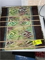 QUILT SQUARE HANGING WALL ART 24.5IN BY 35IN
