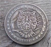 Hobo Style Challenge Dollar Coin