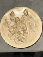 MARY, BABY JESUS, & JOSEPH PLATE