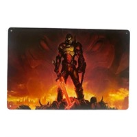 Doom tin, 8x12, come in protective sheet
