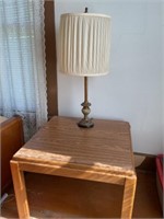 Lamp and coffee table