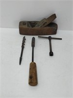 4 antique tools