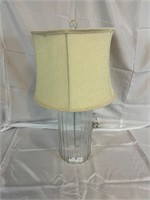 Glass Contemporary Decorator Lamp