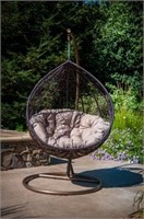 Sun City Elegant Living "Beige Hanging Chair"