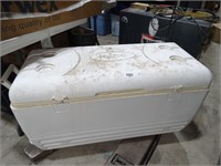 Huge Igloo White Cooler & Normal Sized one