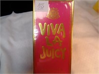 NEW 3.4 OZ BOTTLE OF VIVA LA JUICY PERFUME IN BOX