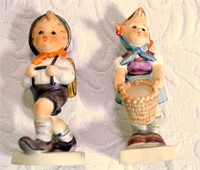 2 HUMMEL PORCELAIN FIGURINES