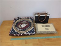 Marine Bag, purse & pillow