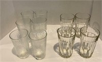 (2) Sets of Beverage Glasses