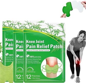 Sealed-Generic-Knee relief patches
