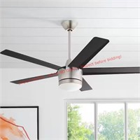 Merwry 52in.led indoor ceiling fan (no shade)