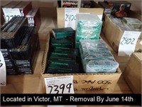 LOT,  (1,550 +/-) ROUNDS OF ASSORTED .22 LR AMMO