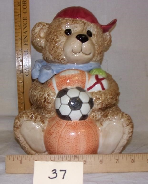 1989 bear cookie jar