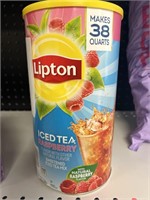 Lipton iced tea mix / raspberry 38 qt