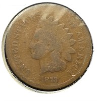 1873 Indian Head Penny 1c AG CoinSnap Open 3