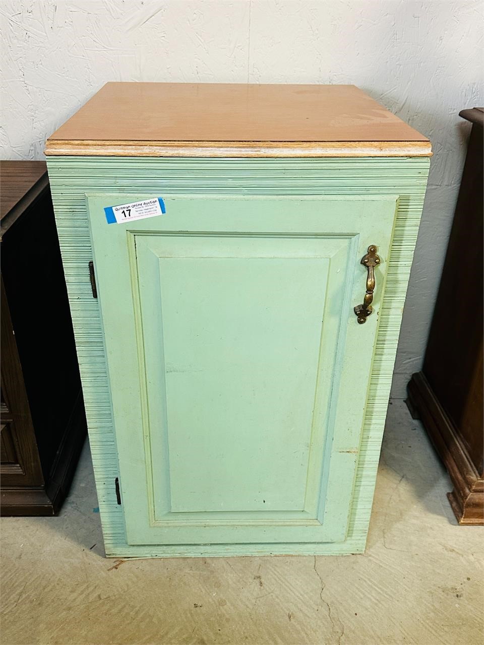 Painted Vintage Mixer Cabinet