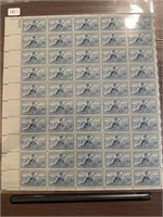 THE NATIONAL GUARD OF THE US STAMP SHEET QTY 50