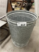 METAL GARBAGE CAN