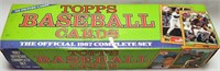 Topps 1987 Complete Set Baseball Cards In Box