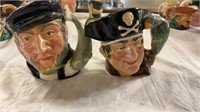 Captain Ahab+ Long John Silver Character Mugs