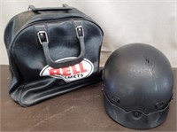 Harley Davidson Helmet Sz M w/ Bell Helmets Bag.